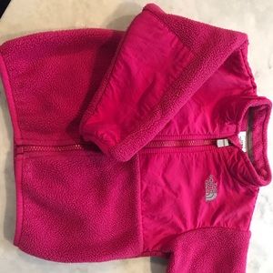 Toddler girls North Face fleece jacket